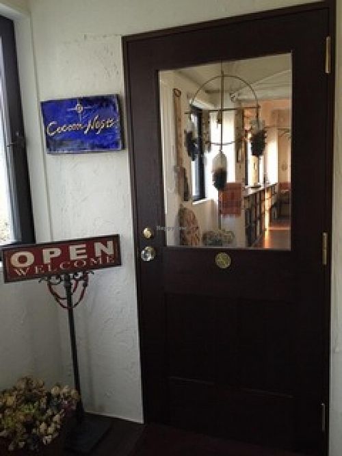 entrance at Cocoon Nest in Sapporo