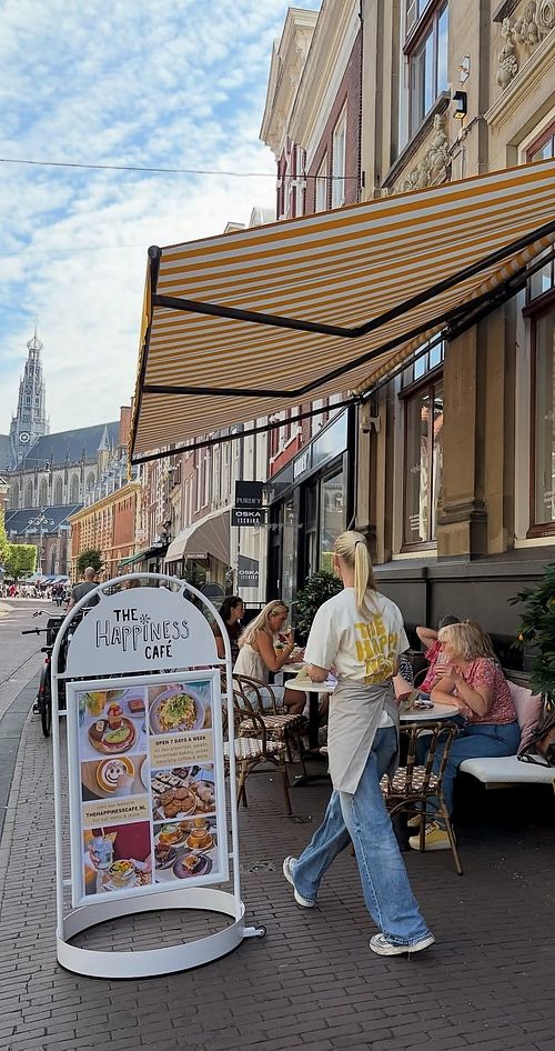  at The Happiness Cafe Haarlem in Haarlem