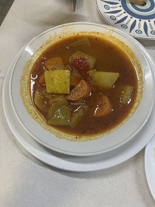 Potato soup   at Gjelltore SaUku - Traditional Albanian Cuisine in Tirana