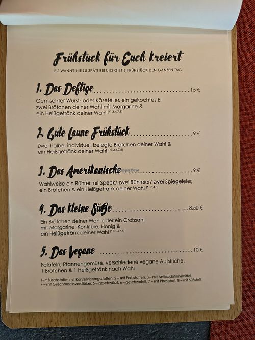 Menu 3 at Döringer's Backhaus in Mannheim