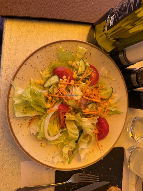 Salade mêlée (sel, poivre, huile, vinaigre balsamique )  at La Farandole in Leysin