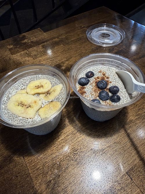 Chia pudding   at Convive Coffee in Pittsburgh