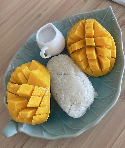 mango sticky rice   at Sunshine Samui Cafe in Koh Samui