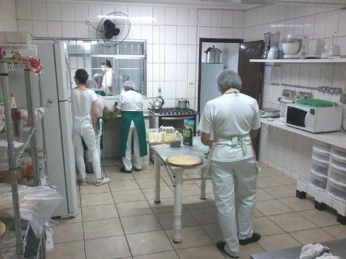 kitchen at Asseama - Tucuruvi in Sao Paulo