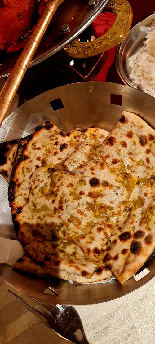 Aloo Paratha at Khana Khazana in Kigali