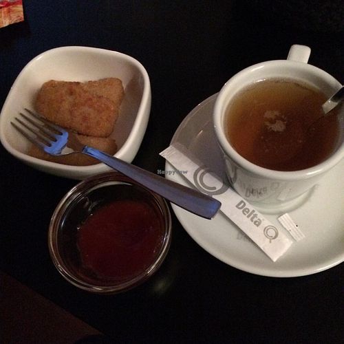 Vegan Nuggets and Tea at Pop 101 in Porto