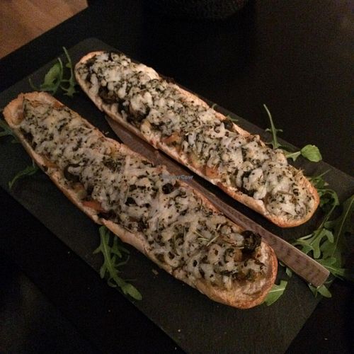 Vegan Bruschetta at Pop 101 in Porto
