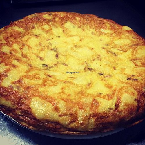 Original Spanish Tortilla - made with organic eggs at Pop 101 in Porto