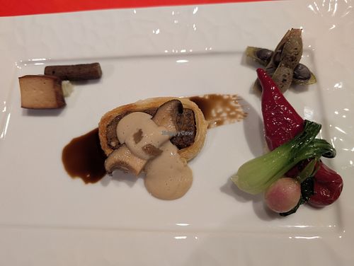 Vegan Meatloaf - main dsh at Little-Heaven in Kyoto