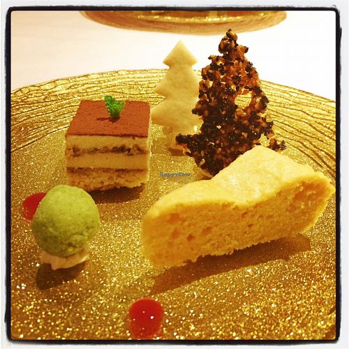 Non-vegans would have never known these desserts were all non-dairy! at Little-Heaven in Kyoto