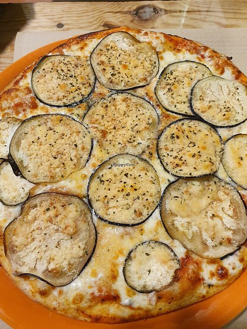 Parmigiana at Dolce Pizza y Los Veganos - Hipolit Lazaro in Barcelona