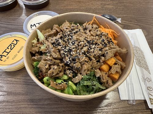 Planted chicken   at Mizu to-go in Vaduz