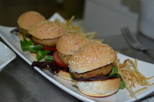 Mini Burgers at Cor Verd in Igualada
