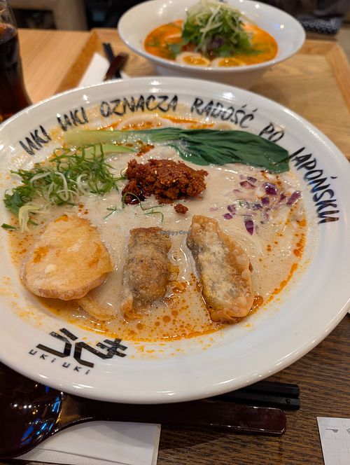 vegan tantanmen (Jun 2026) at UKI UKI in Warsaw