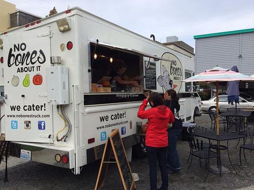 The No Bones truck at No Bones About It - Food Truck in Seattle