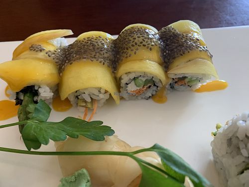 Sweet angel with chia and vegan cream cheese  at Sushiko in Jacksonville