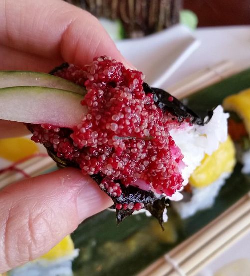 Faux-Roe Roll from Sushiko (made with Amaranth) at Sushiko in Jacksonville