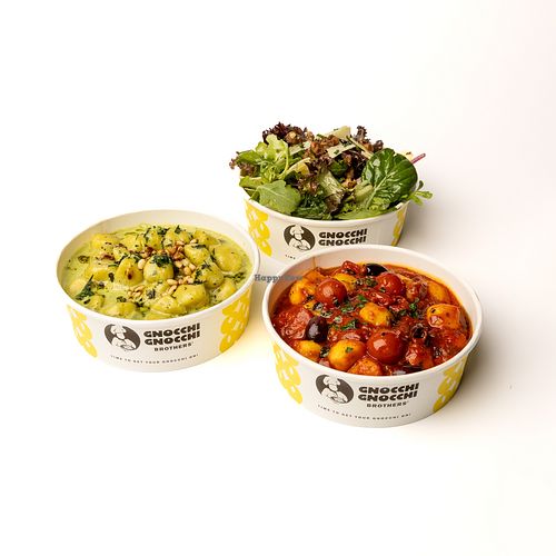 Vegetarian Couples Meal Deal at Gnocchi Gnocchi Brothers Kogarah in Kogarah