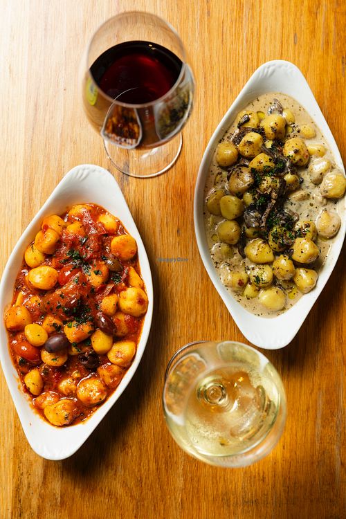 Puttanesca (Made Vegan with GF) Gnocchi  at Gnocchi Gnocchi Brothers Kogarah in Kogarah