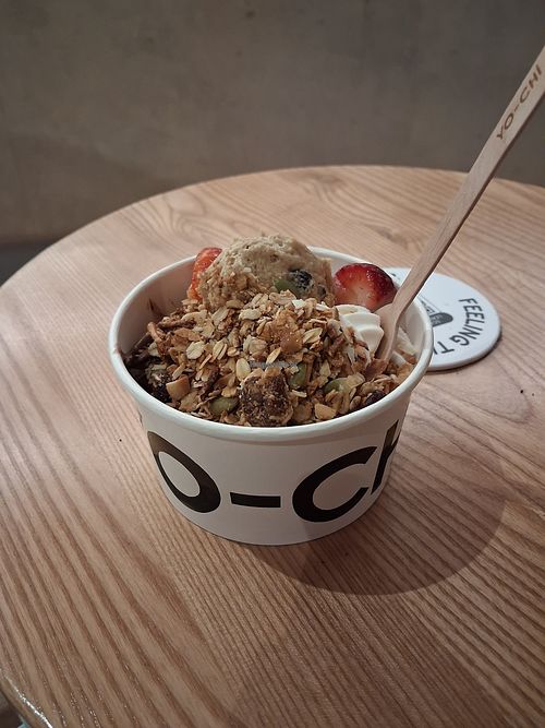Loaded froyo bowl at Yo-Chi - QV Melbourne  in Melbourne