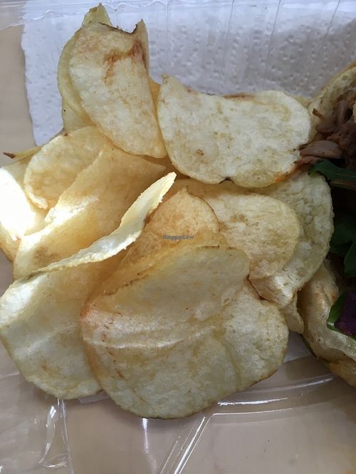 side of chips at Urban Beans in Phoenix