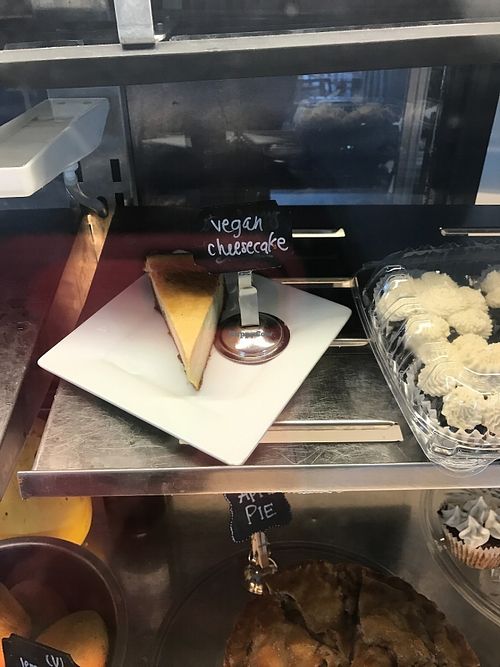 dessert case at Urban Beans in Phoenix