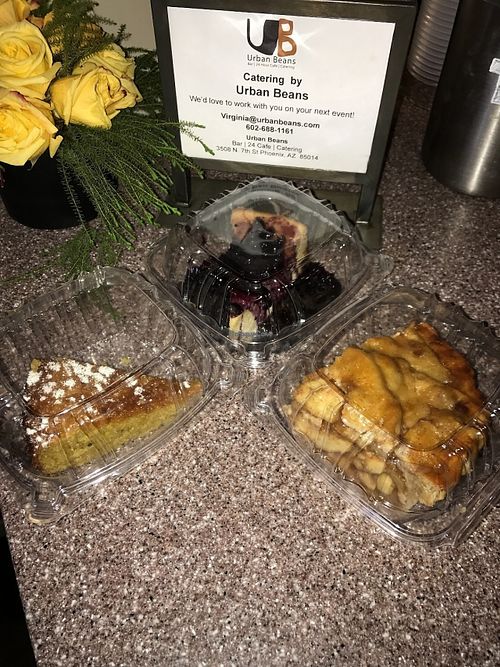 desserts to go at Urban Beans in Phoenix