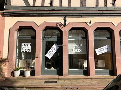 Closed forever :( at Veggie Box in Gelnhausen