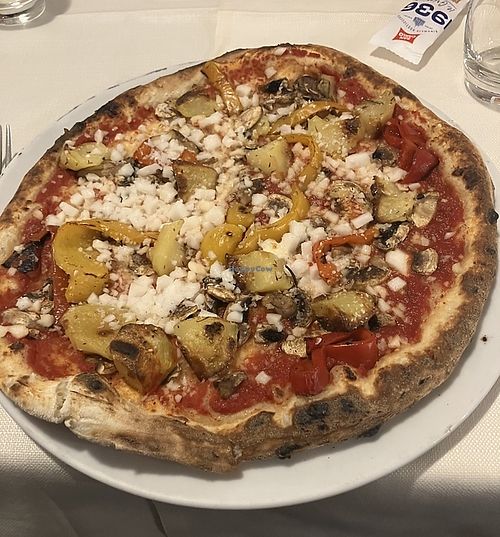 Pizza Vegan  at Rapsodia Ristorante Pizzeria in Fagnano Olona