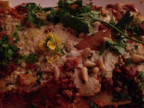 lasagna  at Reliva in Bruges