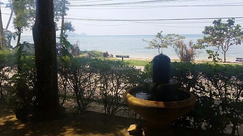 view from restaurant at Ananda Yoga Detox in Koh Phangan