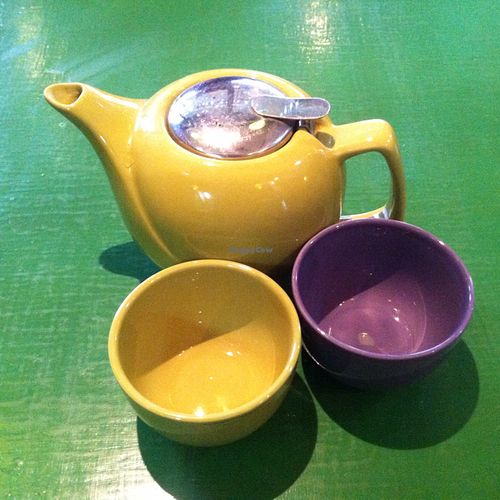 Pot of ginger tea (10,000 kip) at Bamboo Lounge - Forest Retreat in Luang Namtha