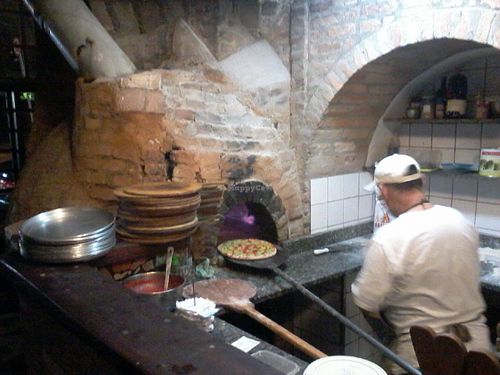 Oven at Taioba Gourmet Pizzaria and Bistrot in Sao Paulo