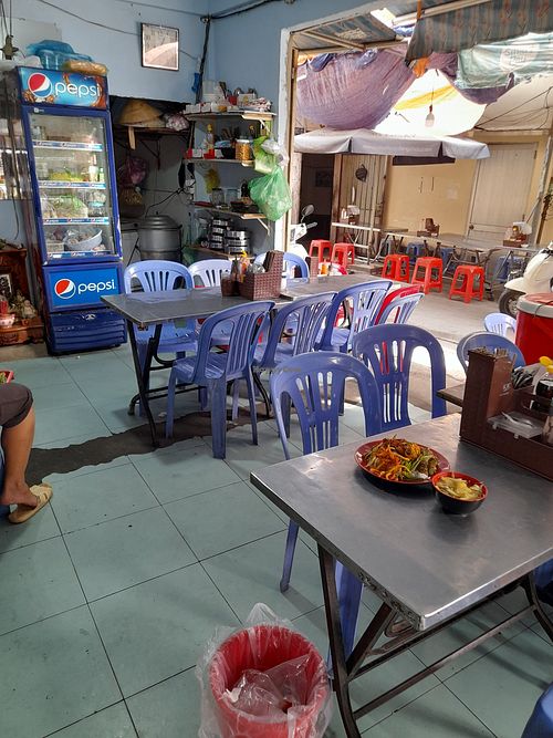 Dining area inside at Quán Cơm Chay Việt in Ho Chi Minh City