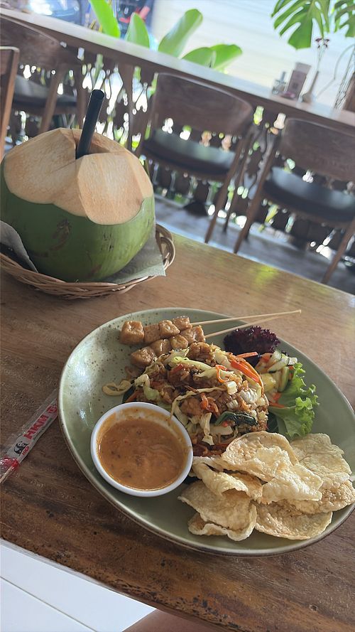 Nasi Goreng with tofu   at Sugriwa’s Warung in Ubud