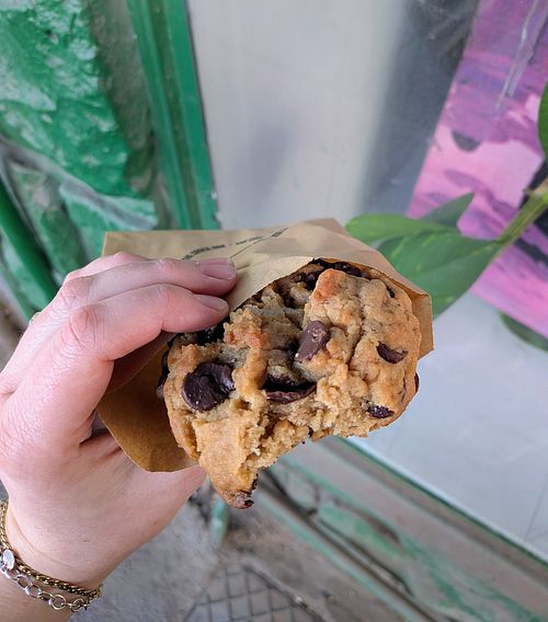 Vegan chocolate chip at The Cookie Box Fitzroy in Fitzroy
