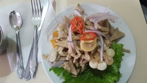 ceviche of soya at Los Frutales in Lima