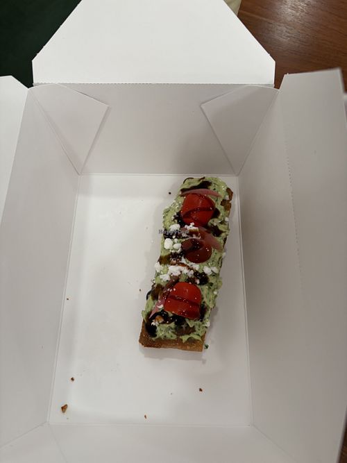 This came with two but I ate one before snagging a pic lol   at The Purrfect Bean in Richmond