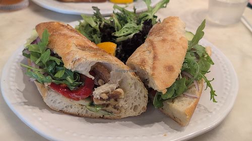 Le Vegetarien (veganized, no butter) at Le Petit Paris Cafe Southside in Jacksonville