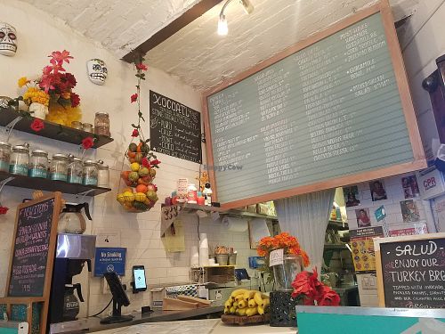 Menu View at Salud in New York City