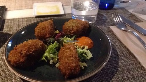 Croquetas at Vantana in Sevilla