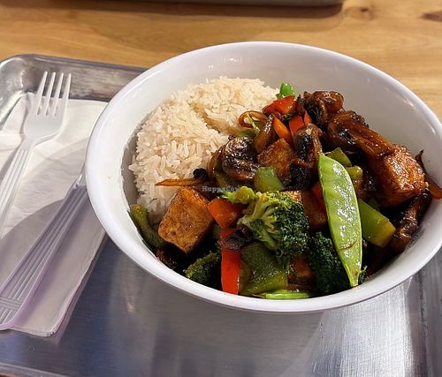 Mongolian Tofu at Kitsune House in Miami