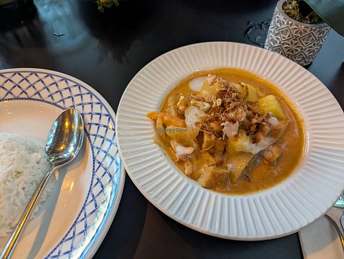 Tofu massaman at Namh Moon in Carlisle