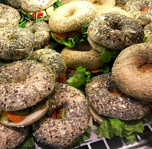 bagels! ;) at Goodies in Leipzig