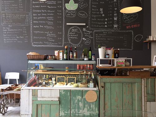 great counter at Bio Bodega in Rotterdam