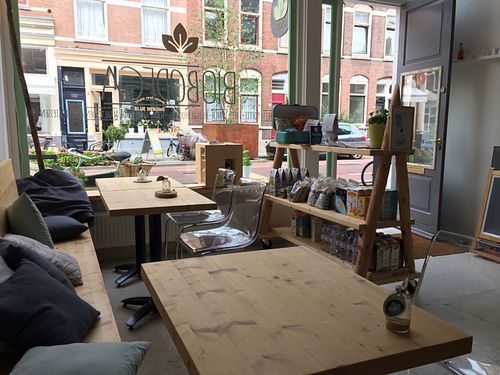 seats but also take away at Bio Bodega in Rotterdam