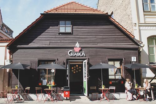 from the outside at KIRAS - Totoriu 7 in Vilnius