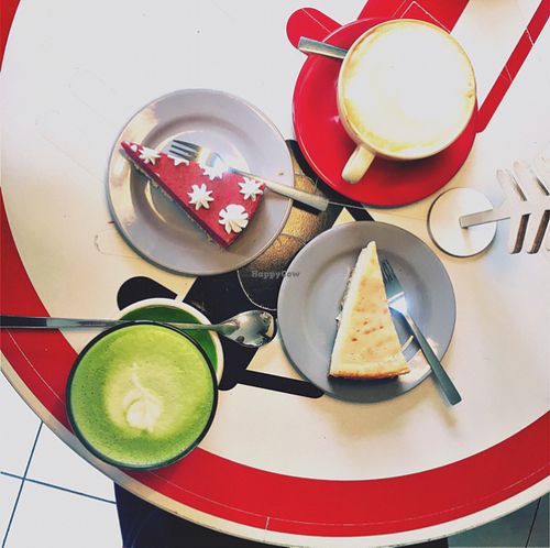 chaika sweets with cofee  at KIRAS - Totoriu 7 in Vilnius