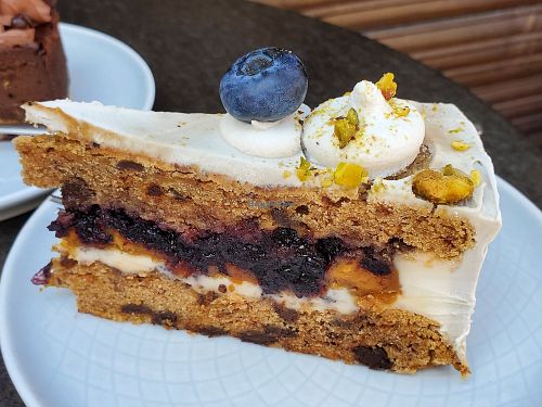 Blueberry cake at KIRAS - Totoriu 7 in Vilnius