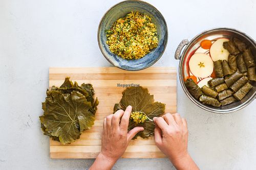 Dolmas from 'Persian Delight' class at Roni's Kitchen in Calgary